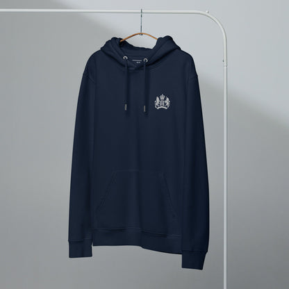 Organic Cotton Luxury Hoodie – Tailored Fit, Embroidered Logo