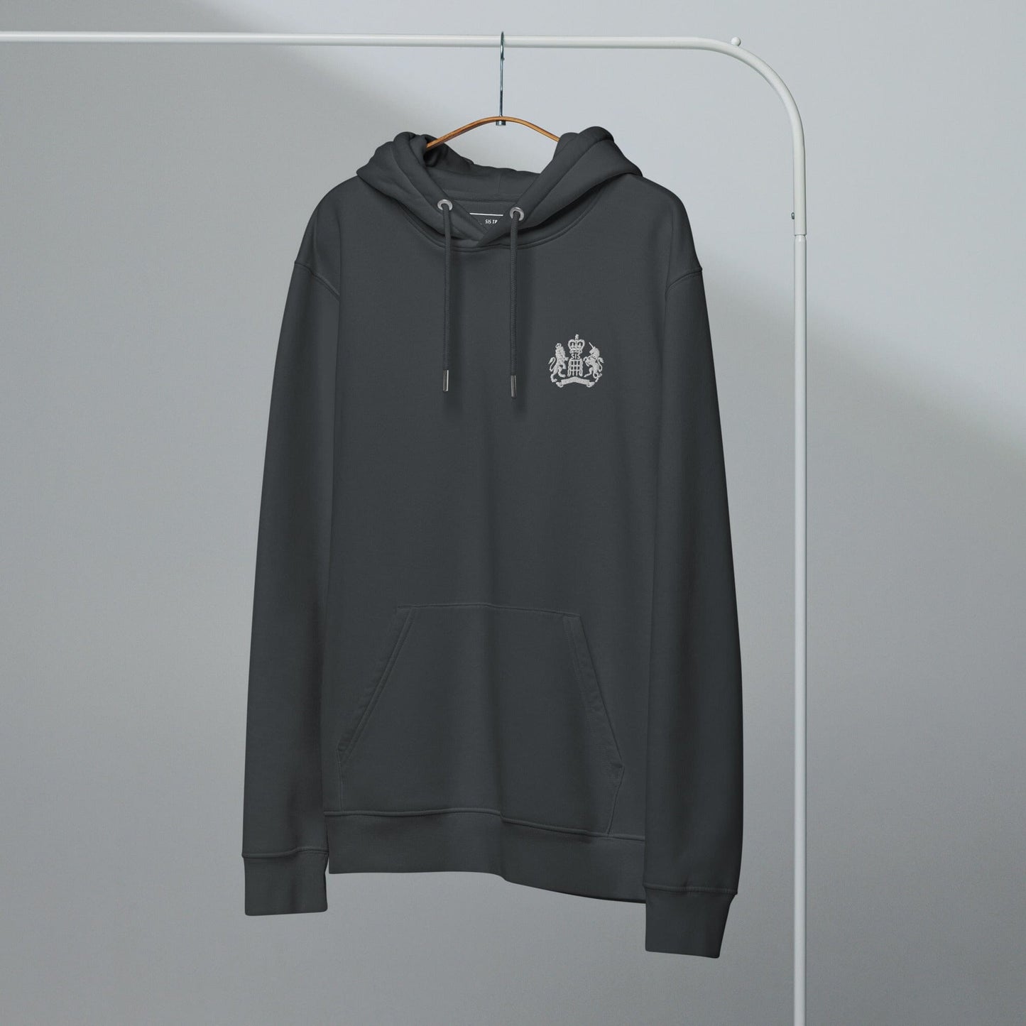 Organic Cotton Luxury Hoodie – Tailored Fit, Embroidered Logo