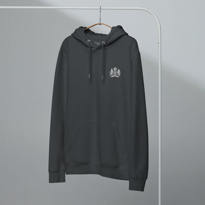 Organic Cotton Luxury Hoodie – Tailored Fit, Embroidered Logo
