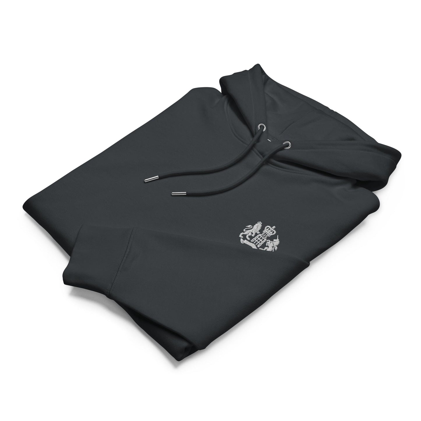 Organic Cotton Luxury Hoodie – Tailored Fit, Embroidered Logo