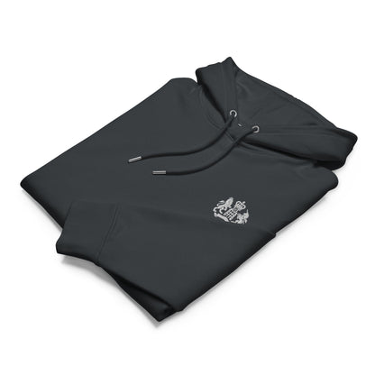 Organic Cotton Luxury Hoodie – Tailored Fit, Embroidered Logo