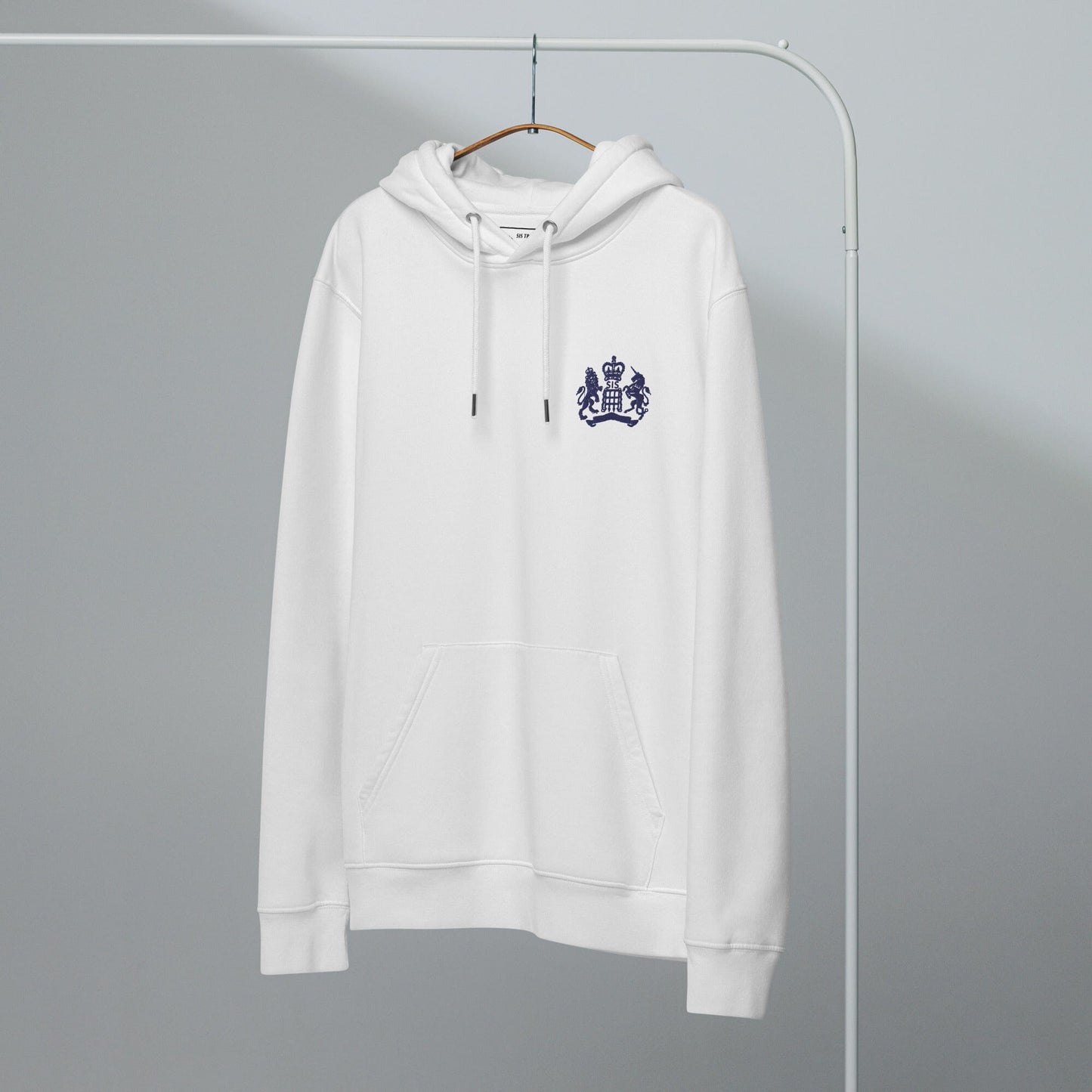 Organic Cotton Luxury Hoodie – Tailored Fit, Embroidered Logo