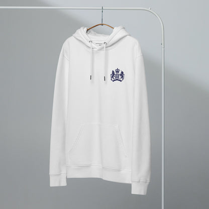 Organic Cotton Luxury Hoodie – Tailored Fit, Embroidered Logo