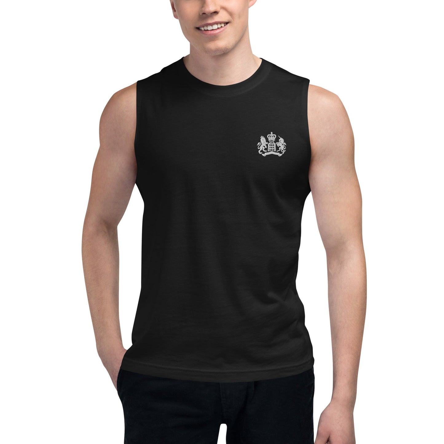 Sleeveless Muscle Shirt
