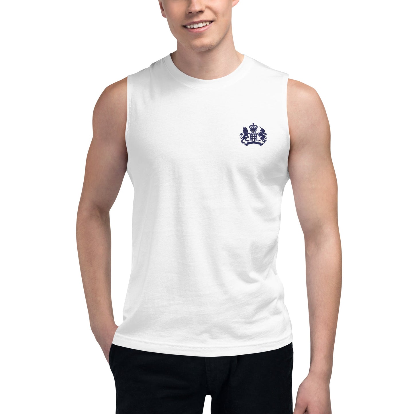 Sleeveless Muscle Shirt