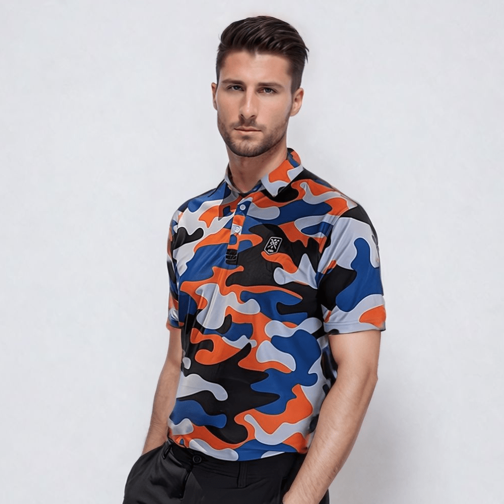 Urban Camo Signature Golf Polo