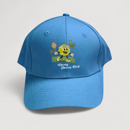 VACAY TIME KIDS TENNIS CAP - BLUE