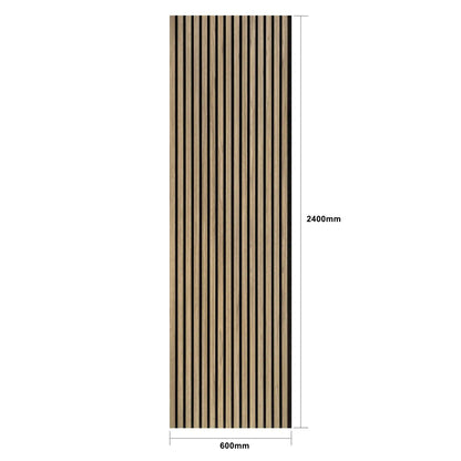 Walnut Acoustic Wall Panels Also Ideal For Golf Studio And Shops (2 Pack)