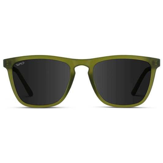 WESLEY Polarised Men's Sunglasses in Frosted Saguaro Green WMP Eyewear