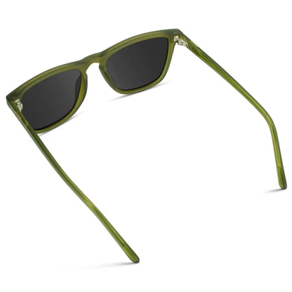 WESLEY Polarised Men's Sunglasses in Frosted Saguaro Green WMP Eyewear