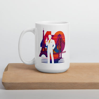 Forty Years. One View Mug