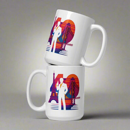 Forty Years. One View Mug