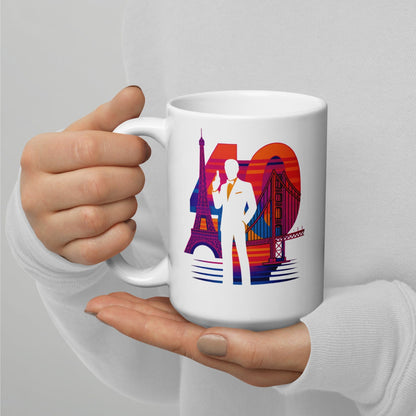 Forty Years. One View Mug