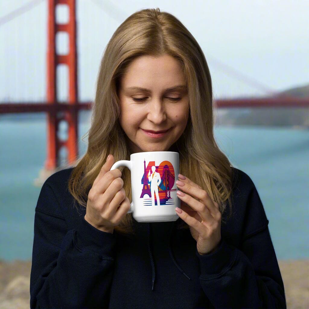 Forty Years. One View Mug