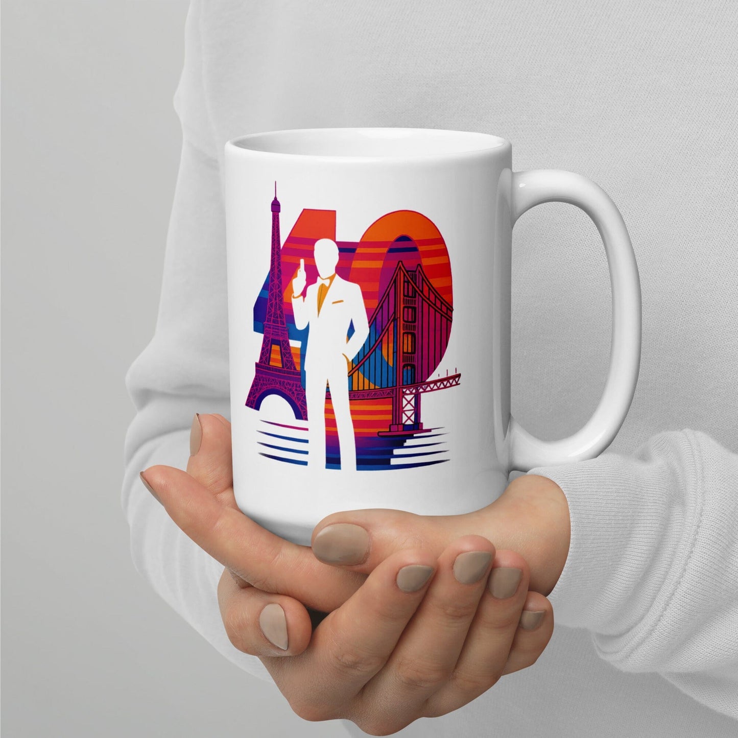 Forty Years. One View Mug