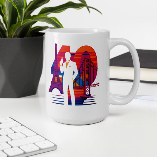 Forty Years. One View Mug