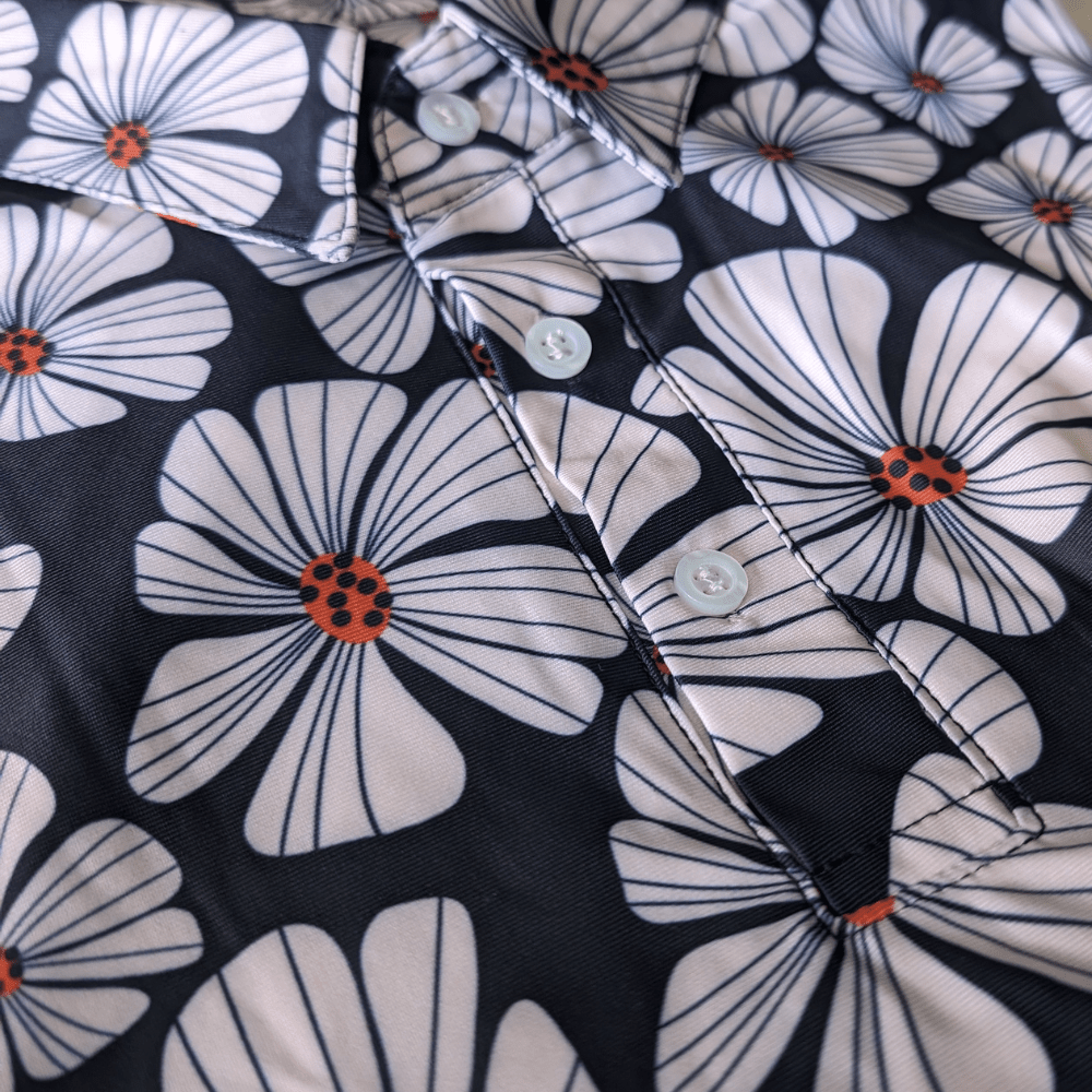 Wild Bloom Signature Golf Polo