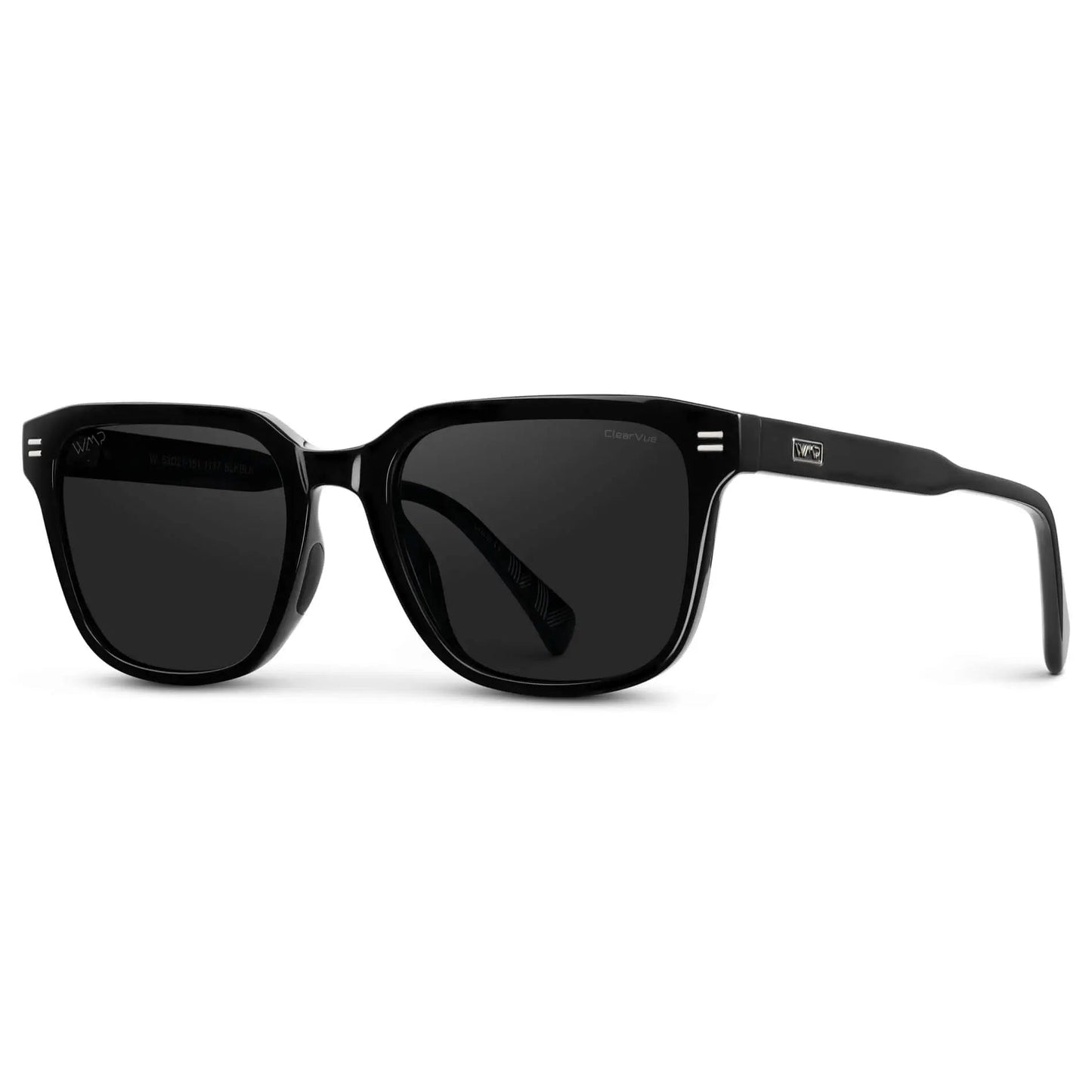 WOODS Men's Golf Special Edition Sunglasses in Triple Black by WMP Eyewear