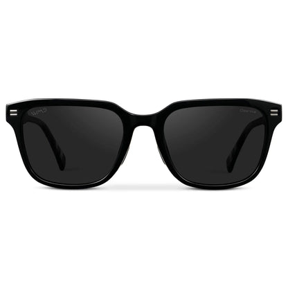 WOODS Men's Golf Special Edition Sunglasses in Triple Black by WMP Eyewear
