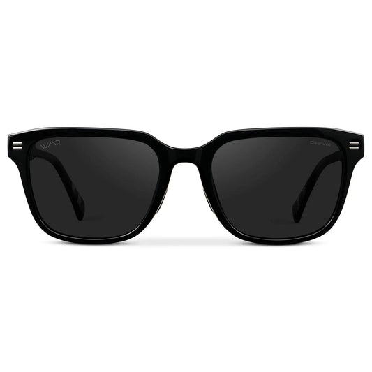 WOODS Men's Golf Special Edition Sunglasses in Triple Black by WMP Eyewear