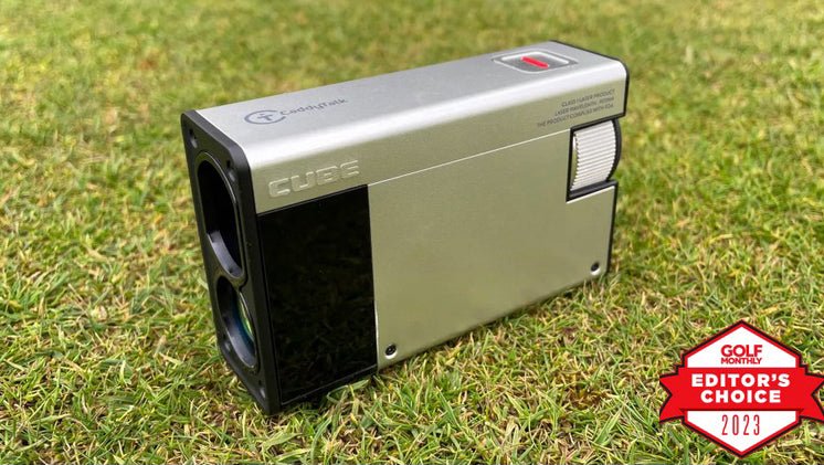 CaddyTalk CUBE Laser Rangefinder (Case Included: Black & White Pouch Available ) - Free 1-2 Day UK Delivery! - Golf Store UK