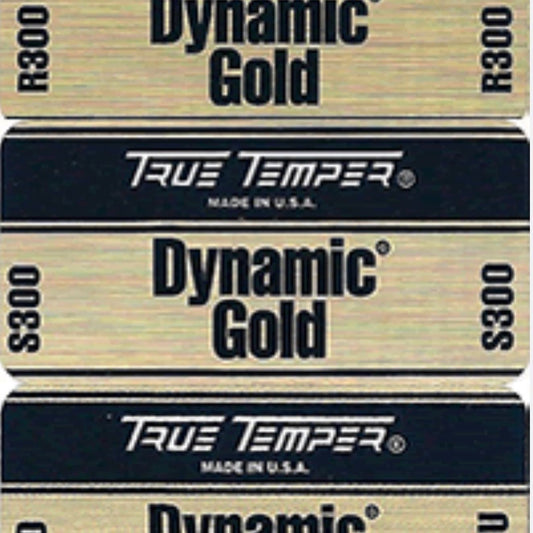 DYNAMIC GOLD S300 x10 Labels - Golf Store UK