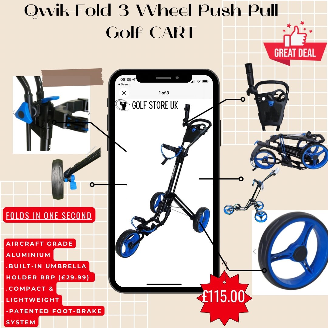 GOLF TROLLEY- £99.00 whiles stocks last - Golf Store UK