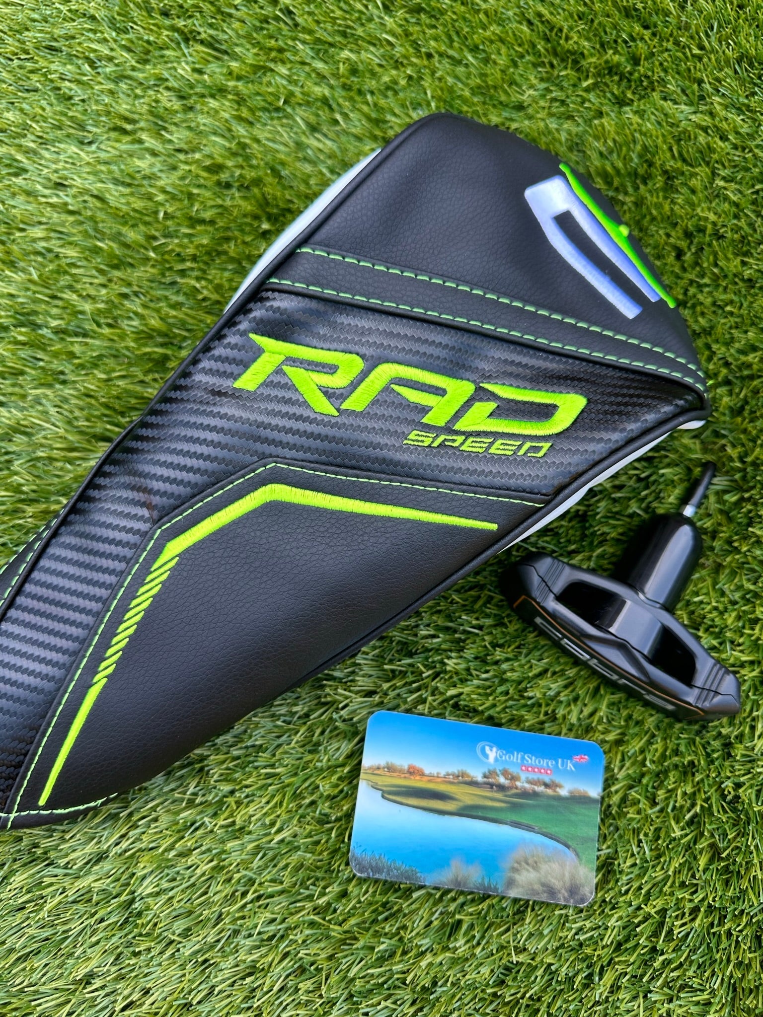 (New) Cobra Rad 9 Degree Adjutable Driver and Headcover, Stunning Club - Golf Store UK
