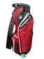 (New) Wilson Cart Red Golf Bag, Stunning Bag With Rain Cover - Golf Store UK